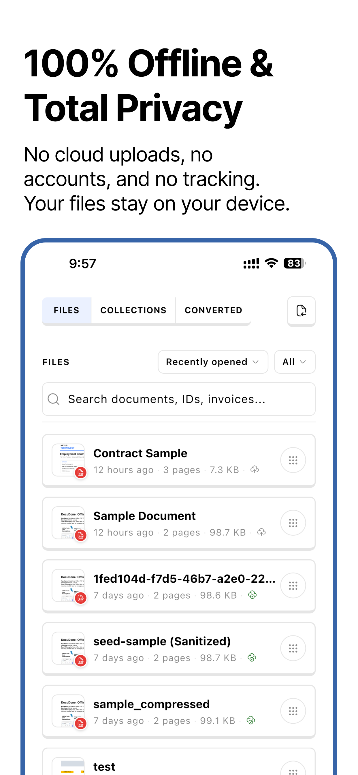 DocuDone: PDF Editor & Sign screenshot 5