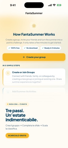 FantaSummer.com: Gioco Social iPhone screenshot 8