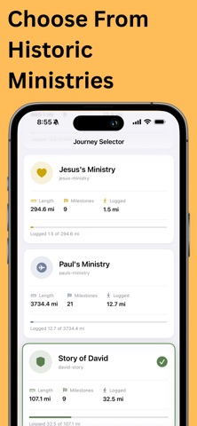Bible Walk: Scripture Miles screenshot
