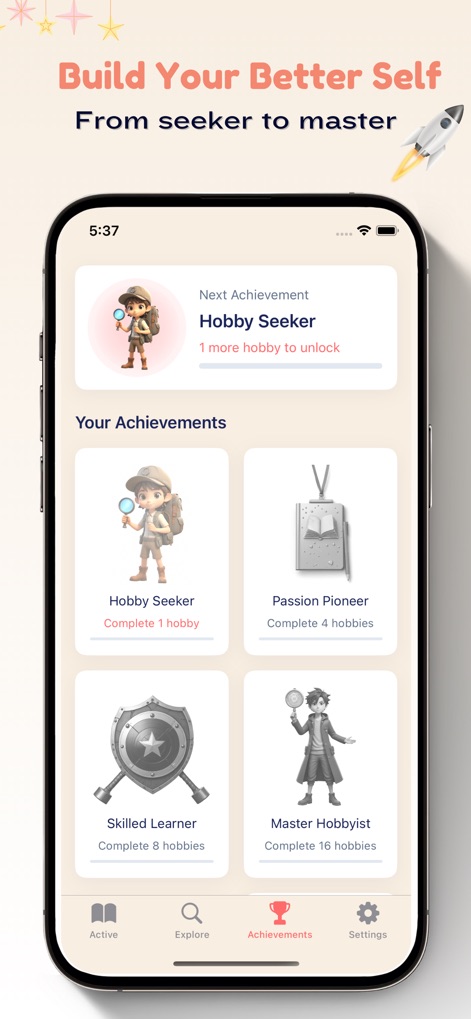 Hobby Kit - Lifestyle App | MWM