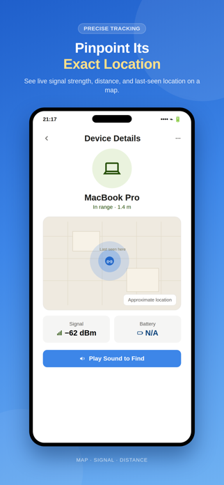 Bluetooth: Track Device BLE Screenshot 3 of 3