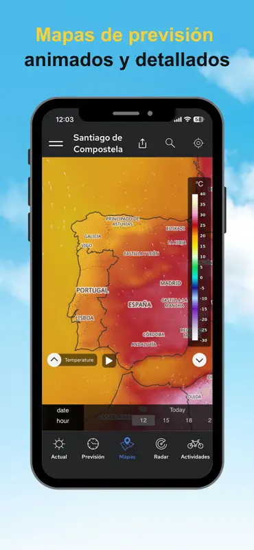 Meteosource El Tiempo y Radar screenshot 3 of 6