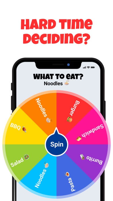 Spin the Wheel, Decision Maker Screenshot
