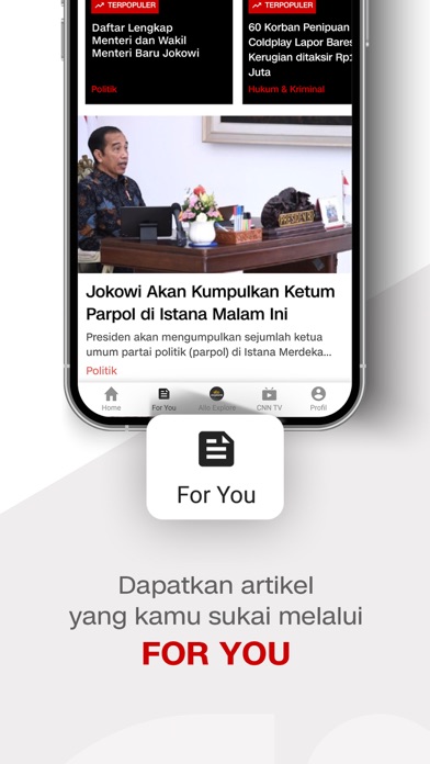 CNN Indonesia - Latest News Screenshot