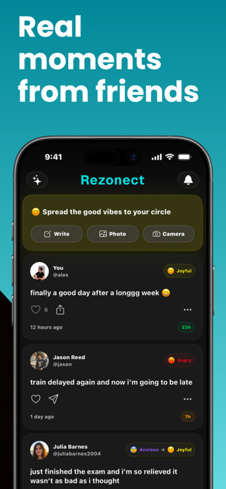Rezonect - Your close circle Screenshot 2 of 6