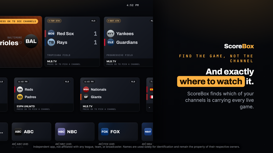 #2. ScoreBox: Sports IPTV (iOS) 게시자: Dark Forest Studios LLC