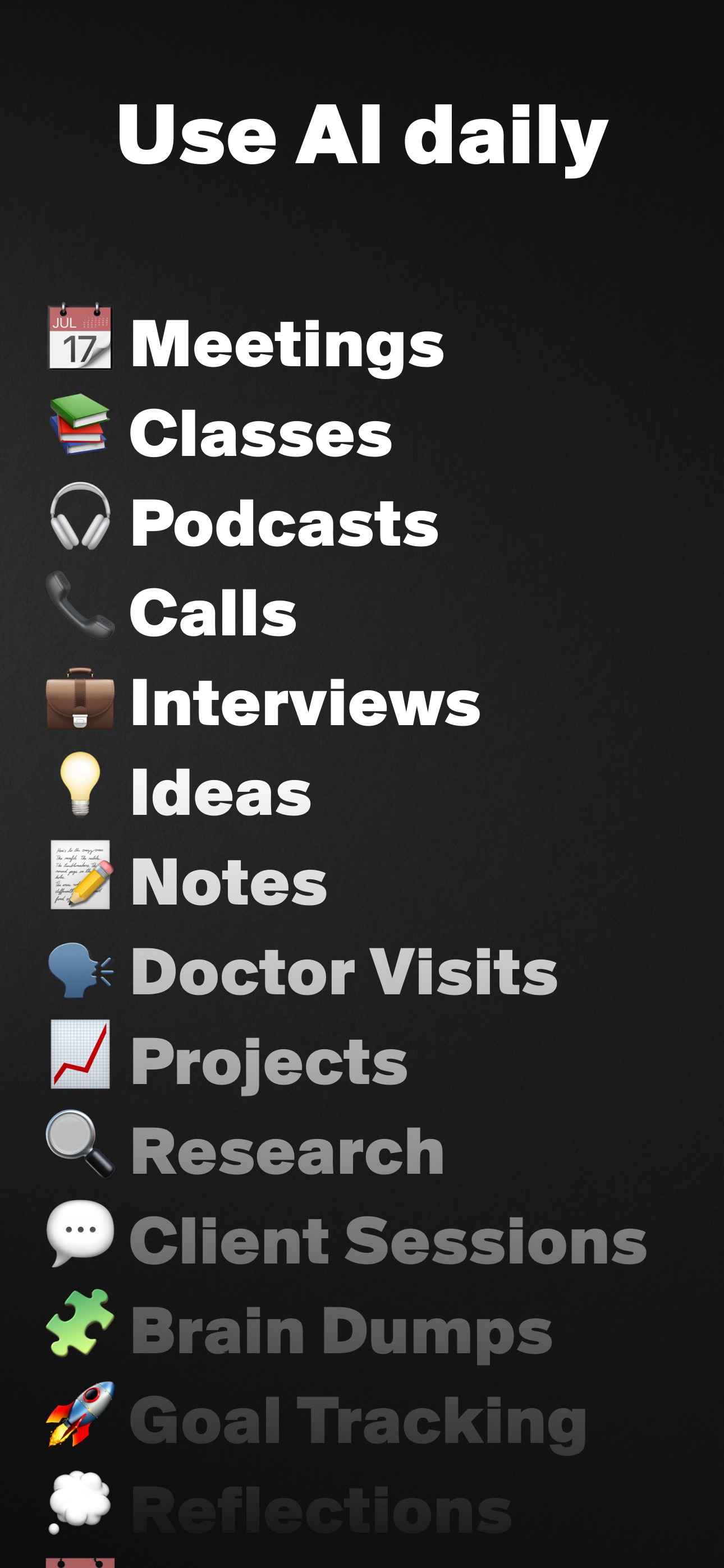 Noteflow: AI Notes Taking screenshot 6