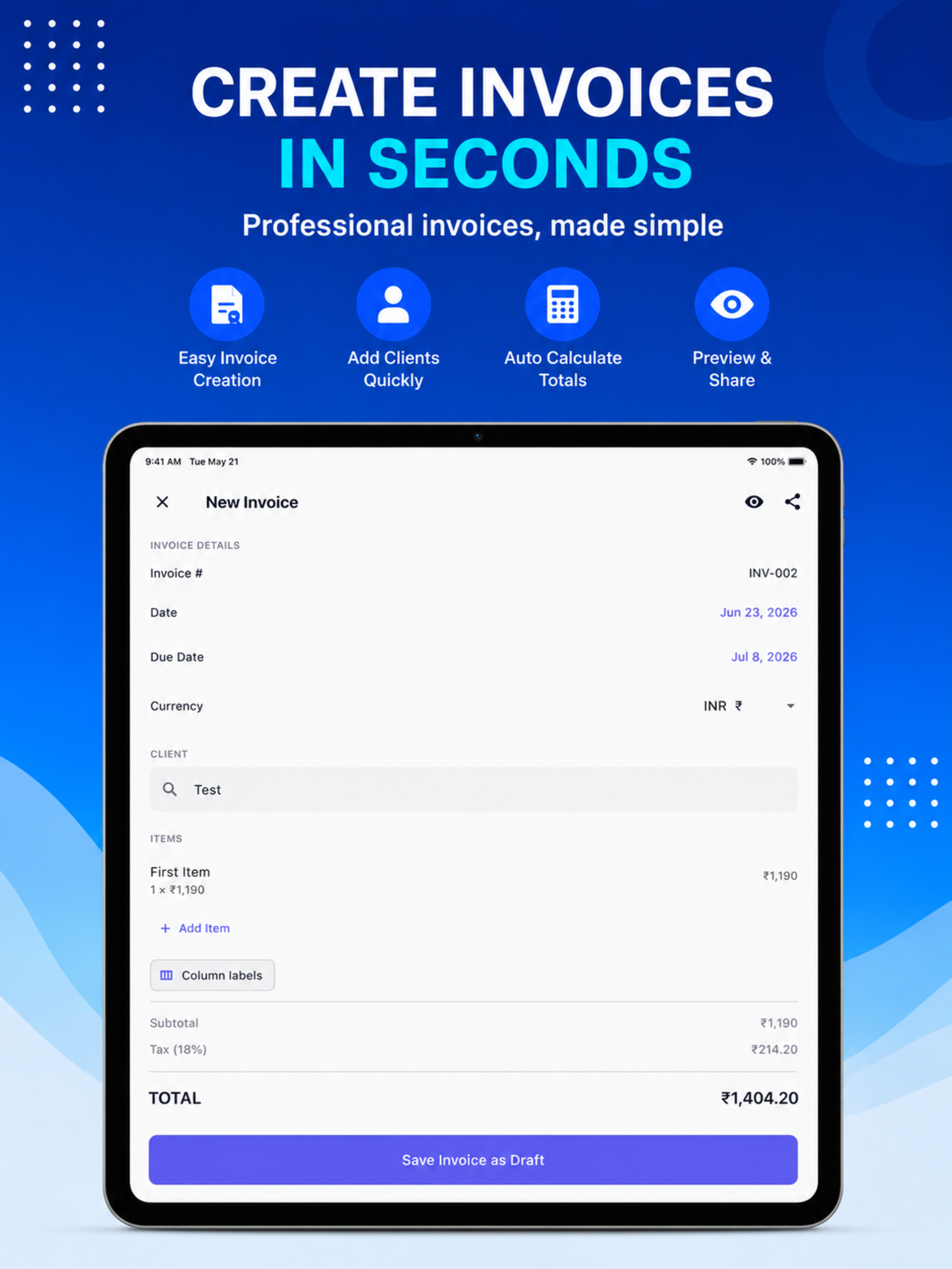 InvoiceFlow – Invoice Maker screenshot 10