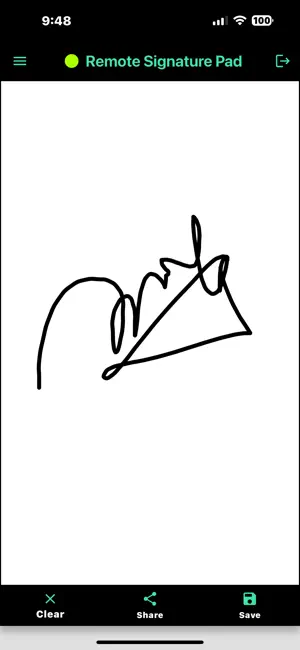 Remote Signature Pad screenshot 2