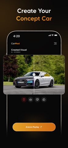 CarMod - Car modification AI iPhone screenshot
