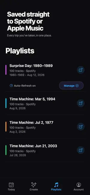 MusicTimeMachine. screenshot 4