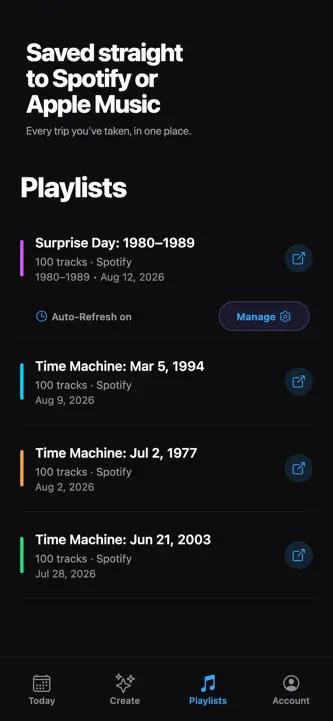 MusicTimeMachine. screenshot 4