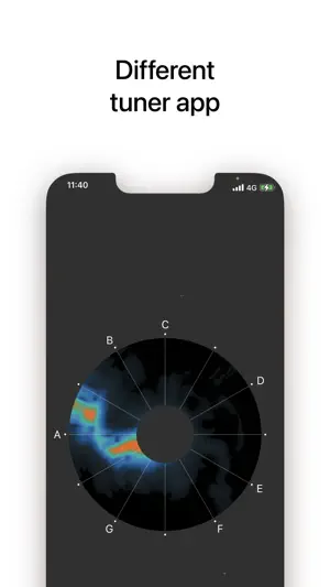 Tutuner — Pitch tracking tuner screenshot 1