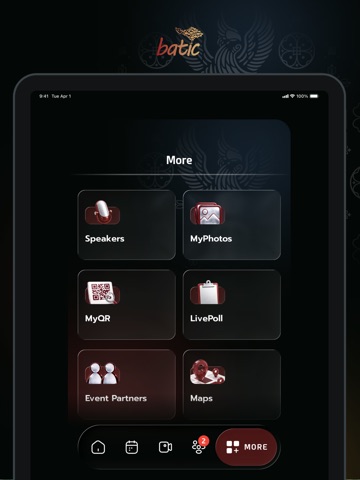 BATIC iPad screenshot