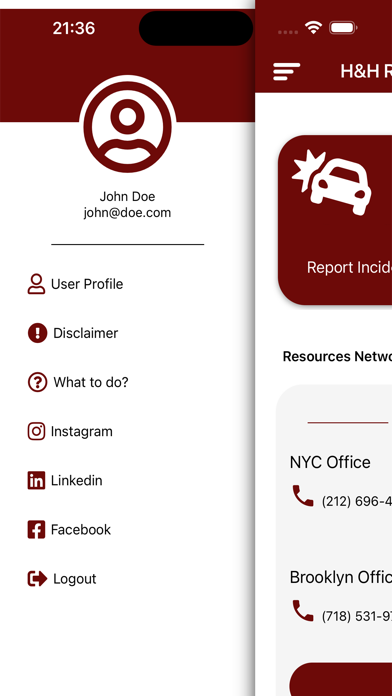 Screenshot #2 pour Held & Hines for Rideshare