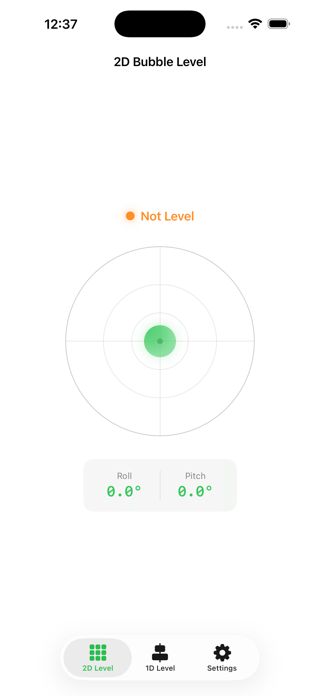 BubbleLevel: Spirit Level Screenshot 1 of 3