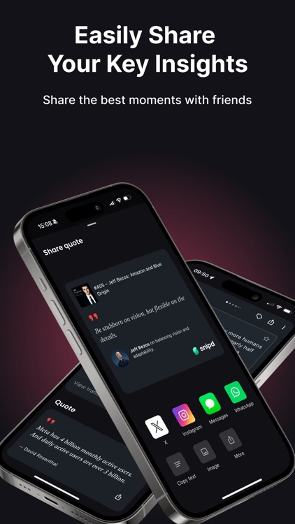 Snipd | AI Podcast Player screenshot-7