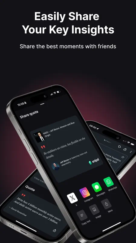 Snipd | AI Podcast Player screenshot 8 of 8