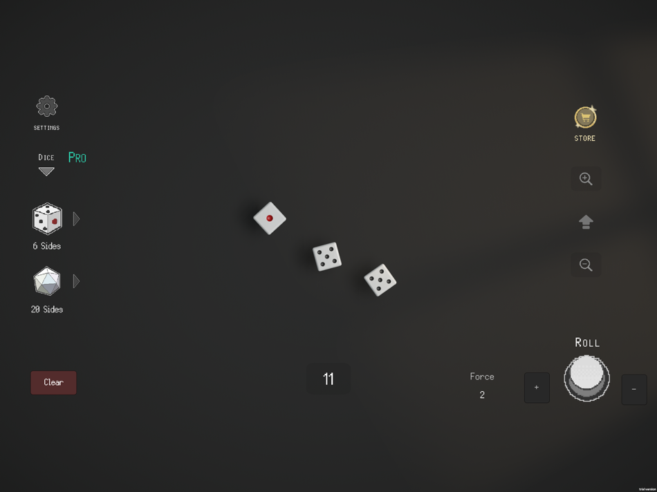 #2. Dice | Roll (iOS) Podle: 靖淞 周