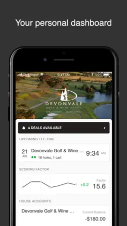 Devonvale Golf screenshot 1