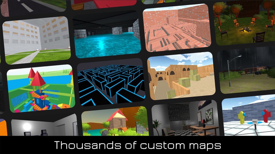 #2. Nextbots Online: Sandbox (iOS) 由: MAKSIM NAZARENKO