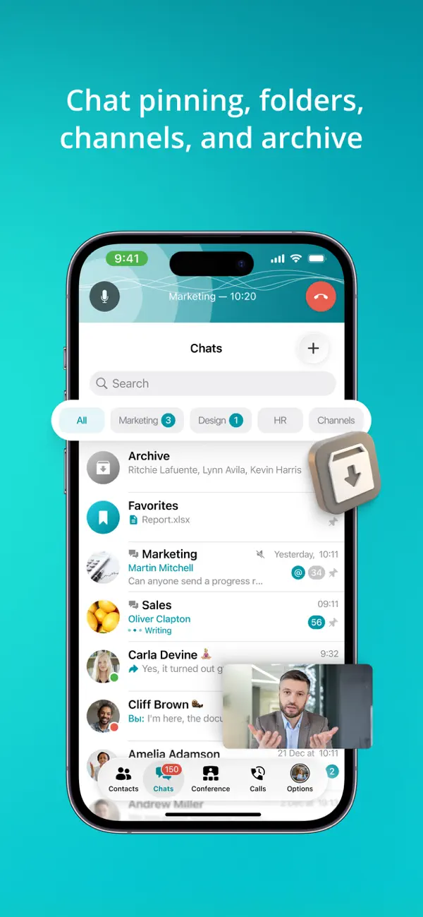 Screenshot #3 pour TrueConf: Business Messenger