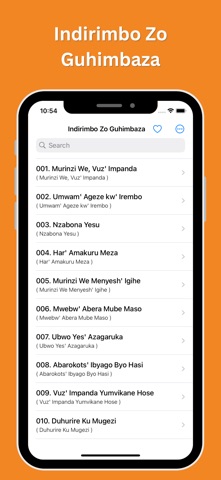 Indirimbo Zo Guhimbaza Imana iPhone screenshot