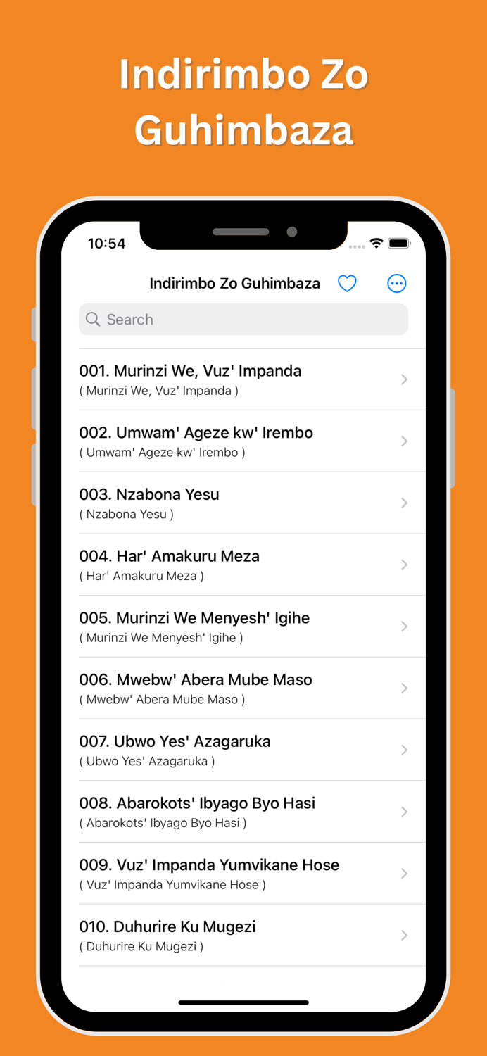 Indirimbo Zo Guhimbaza Imana