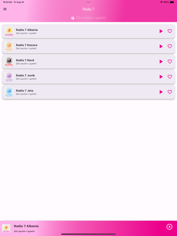 Screenshot #5 pour Radio 7 Albania