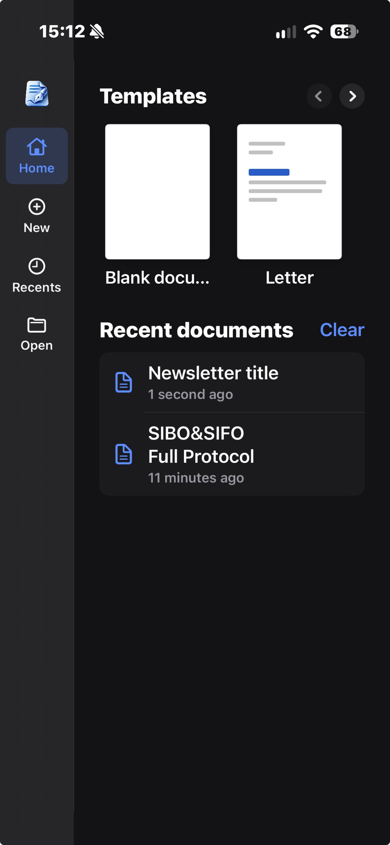 Screenshot 1 of WordsOS