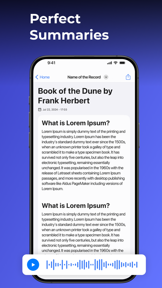 #4. AI Note Taker: Record Lectures (iOS) 由: REVENTY TEKNOLOJI ANONIM SIRKETI