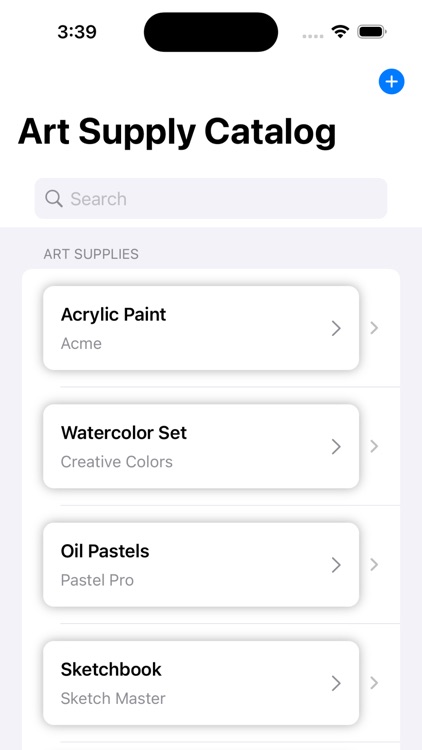 Art and Craft Supplies Catalog