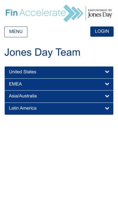 Jones Day FinAccelerate Screenshot