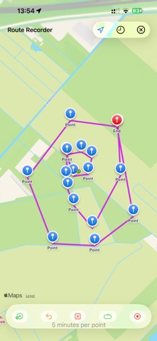 Workout Route screenshot