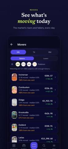 RareBit: EU TCG Price Tracker iPhone screenshot