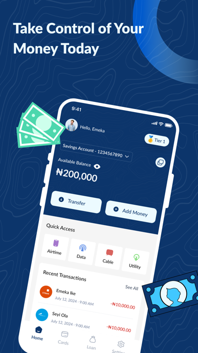 NAF Mobile app screenshot