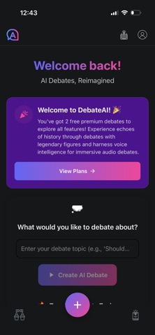 DebateAI.app Screenshot 1 of 8
