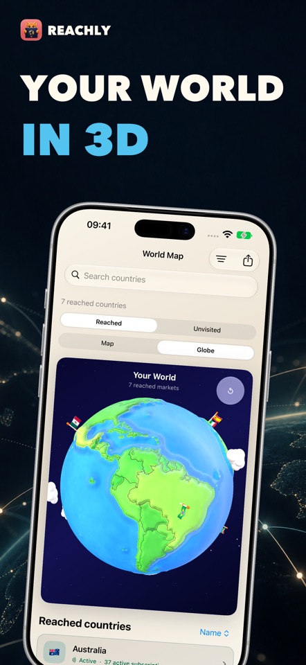Reachly: Subscriber Map screenshot 3