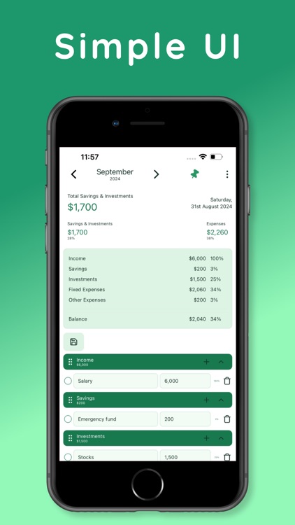 Monthly Budget Planner: mbpAI