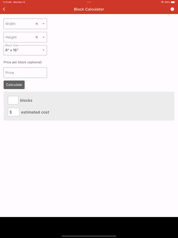 Block Calculator Plus