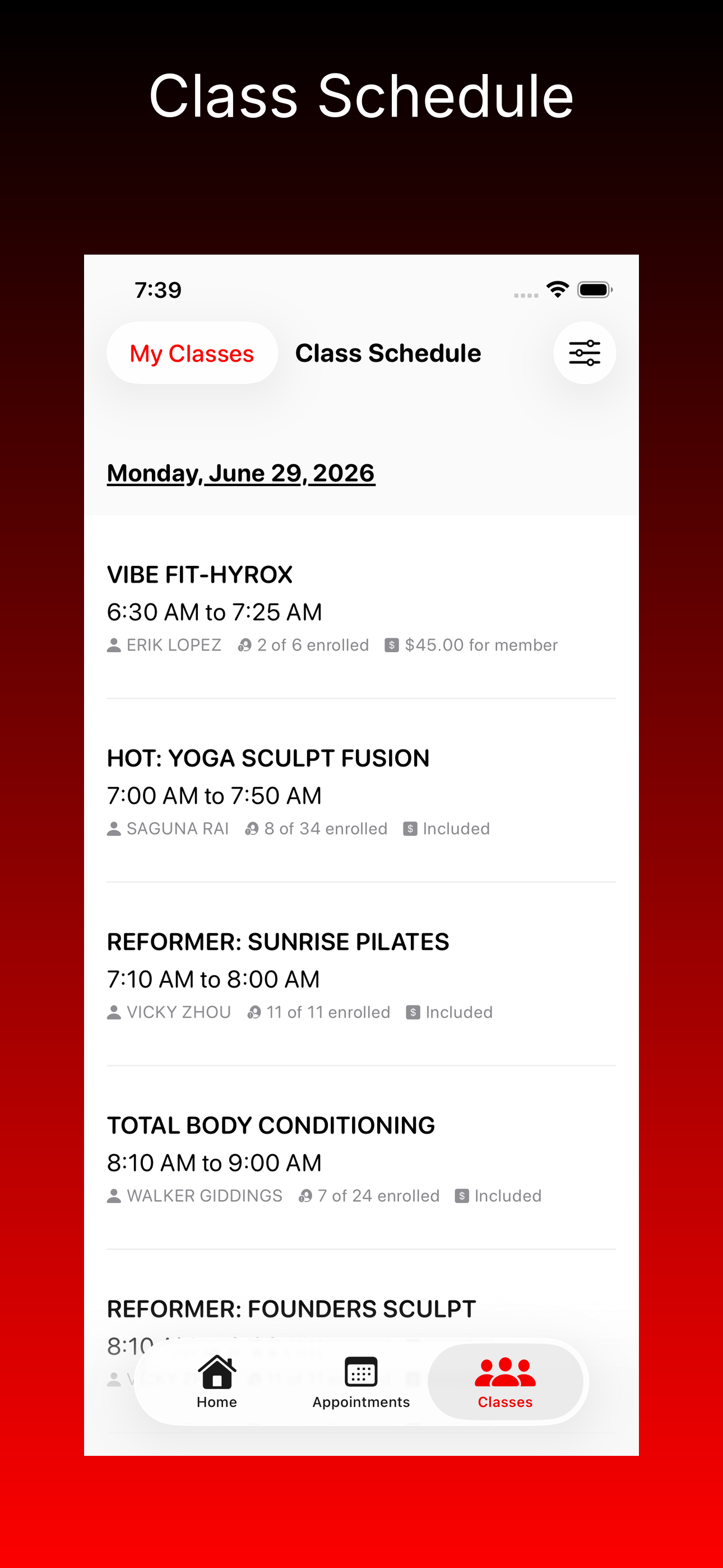 Vibe Fitness Member Portal screenshot 6