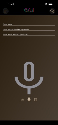 App screenshot