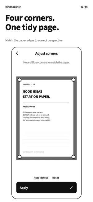 Kind Scanner: Scan to PDF screenshot 2