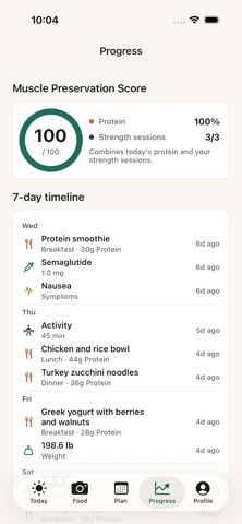 PlatePace Meal & Muscle Screenshot 4 of 7