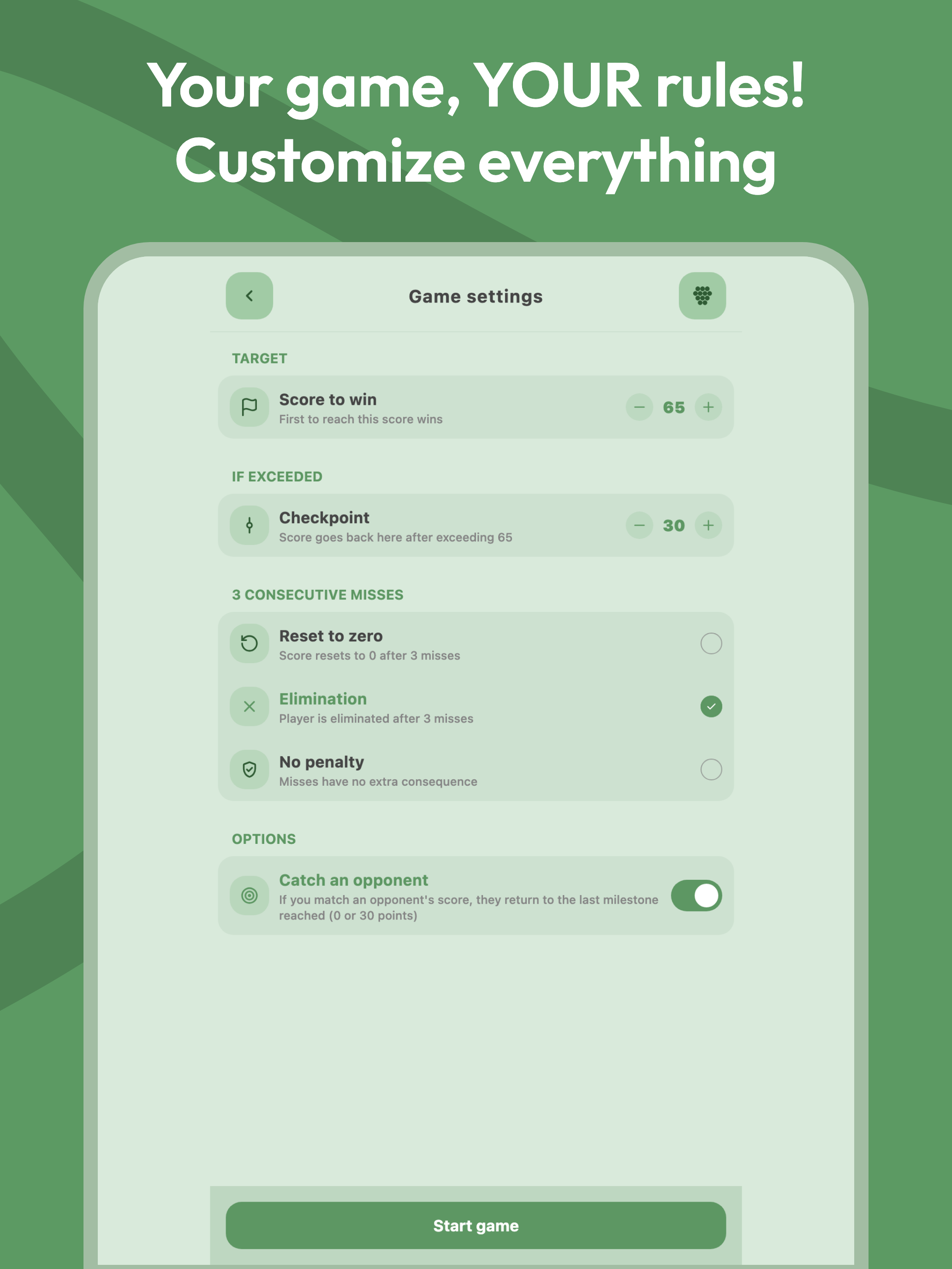 Mölkky Champion: Score Tracker screenshot 14