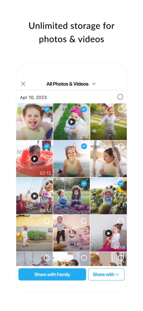 FamilyAlbum - Photo Sharing - Unlimited Storage & Share
