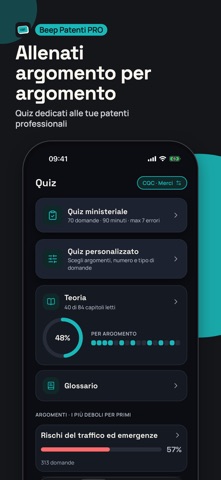 Beep - Quiz patenti superiori screenshot 3