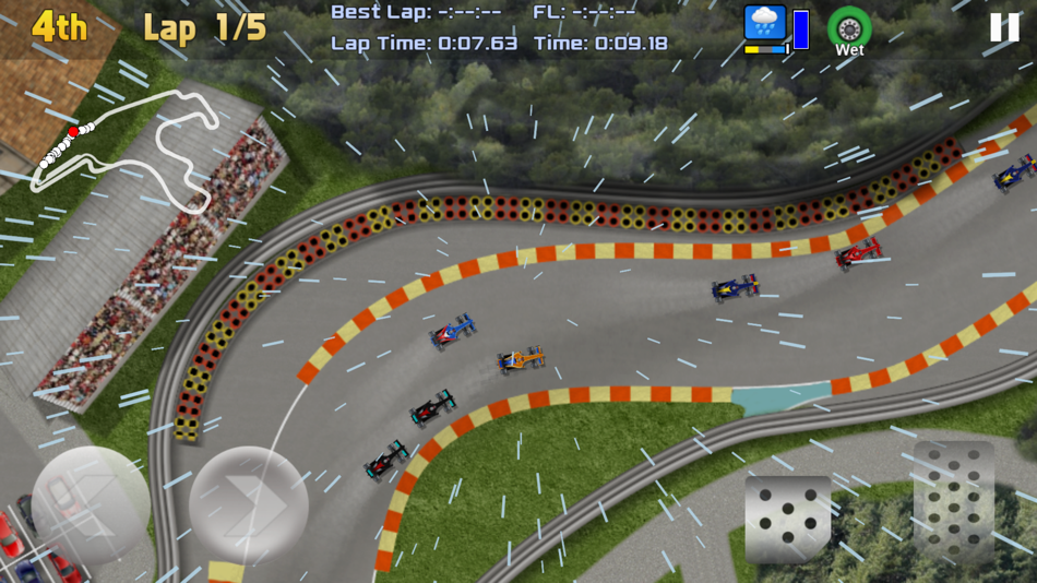 #4. Ultimate Racing 2D 2! (iOS) 由: Thom Postma