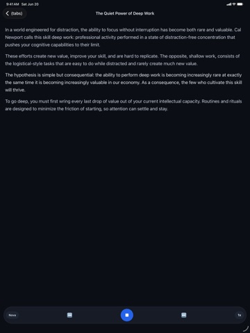 Audihello: Listen to Anything iPad screenshot