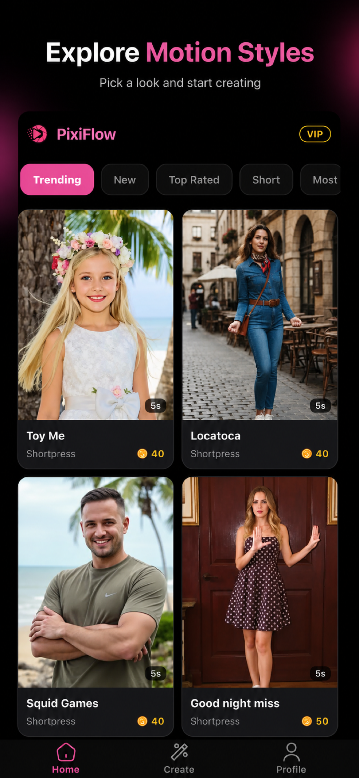 PixiFlow AI: Photo to Video screenshot 2